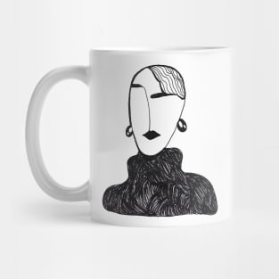 A very serious woman Mug